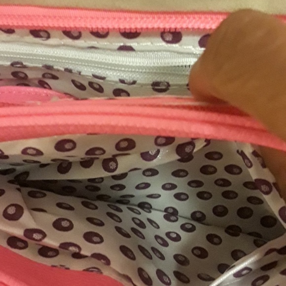 Neon Pink Envelope Crossbody Clutch Bag Y2K Barbiecore - Picture 4 of 8